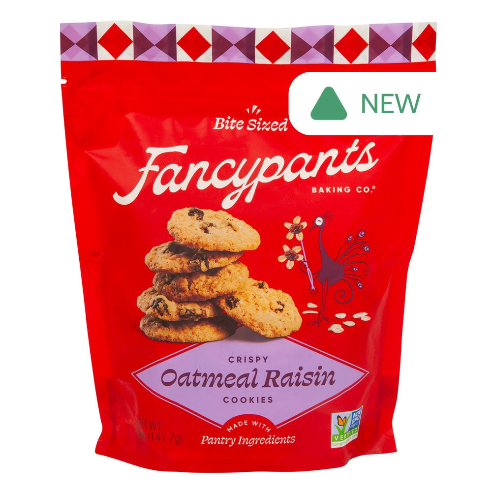 Wholesale Fancypants Oatmeal Raisin Cookies 5 Oz Pouch- Bulk