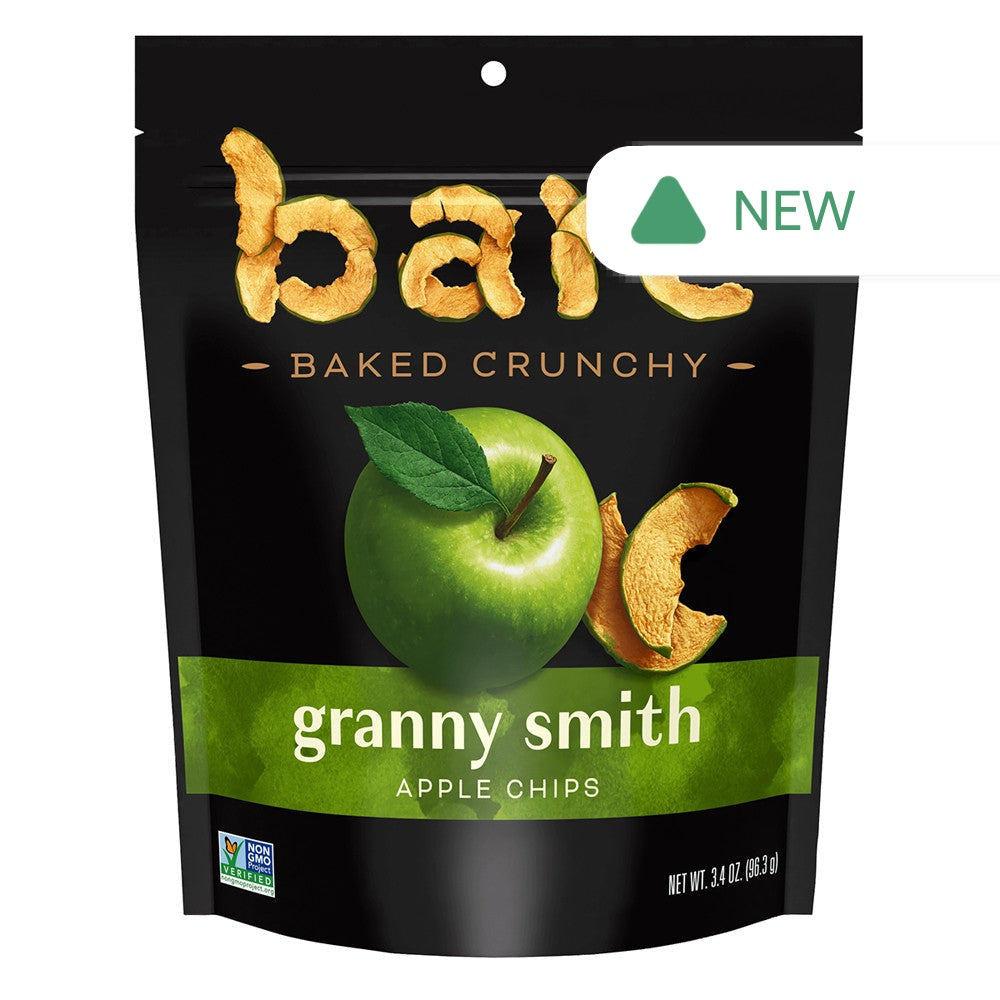 Wholesale Bare Granny Smith Apple Chips 3.4 Oz Pouch- Bulk