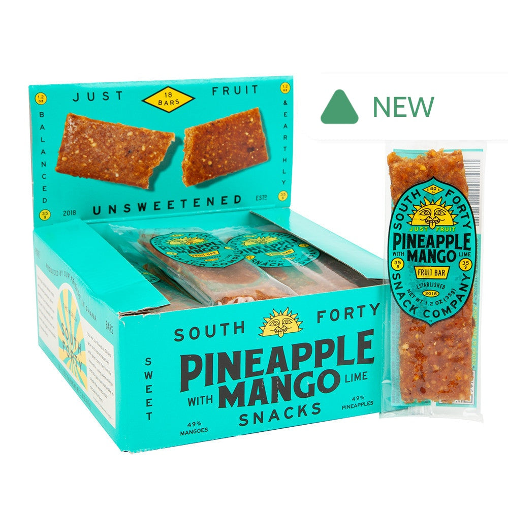 Wholesale South Forty Pineapple Mango 1.2 Oz Bar- Bulk