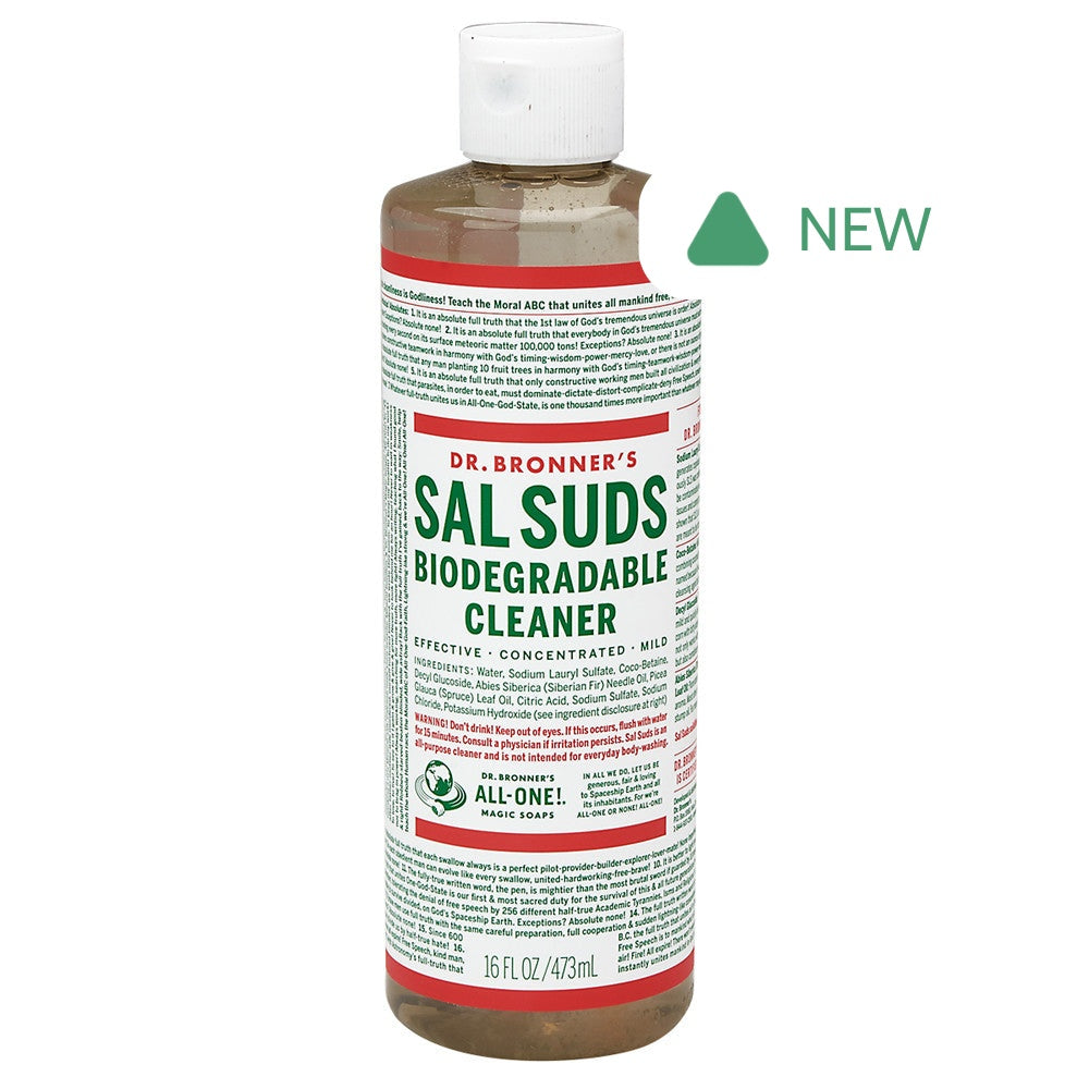 Wholesale Dr. Bronner'S Sal Suds Liquid Cleanser 16 Oz Bottle- Bulk