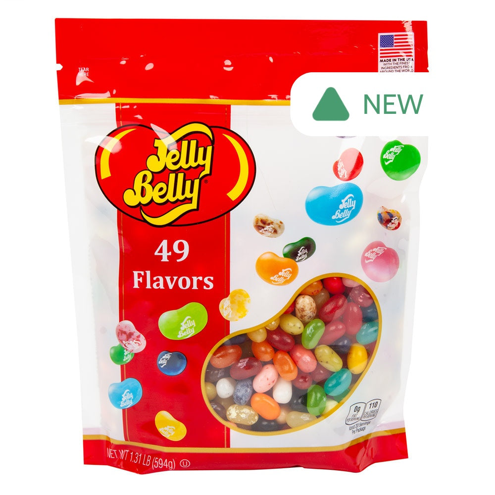 Wholesale Jelly Belly 49 Flavors 1.31 Lb Pouch- Bulk