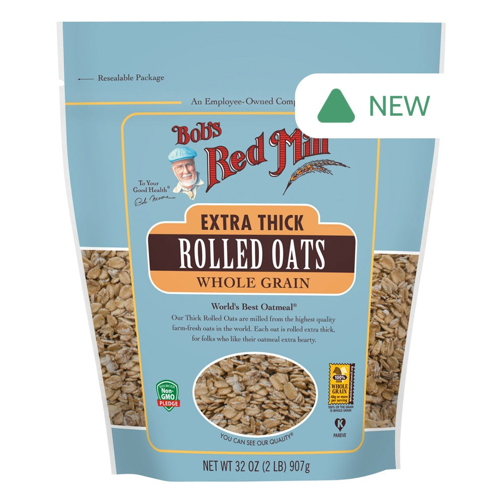Wholesale Bob'S Red Mill Extra Thick Rolled Oats 32 Oz Pouch- Bulk