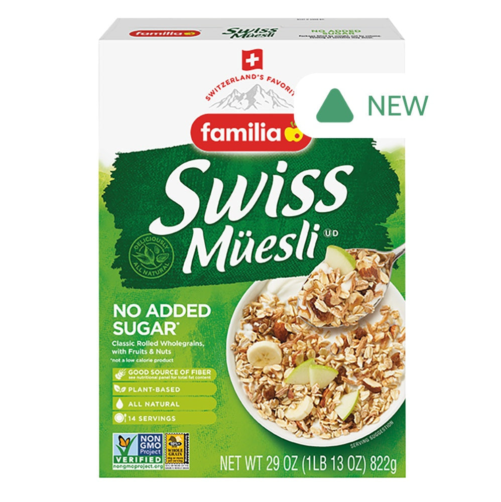 Wholesale Familia No Sugar Added Muesli 32 Oz Box #01214- Bulk