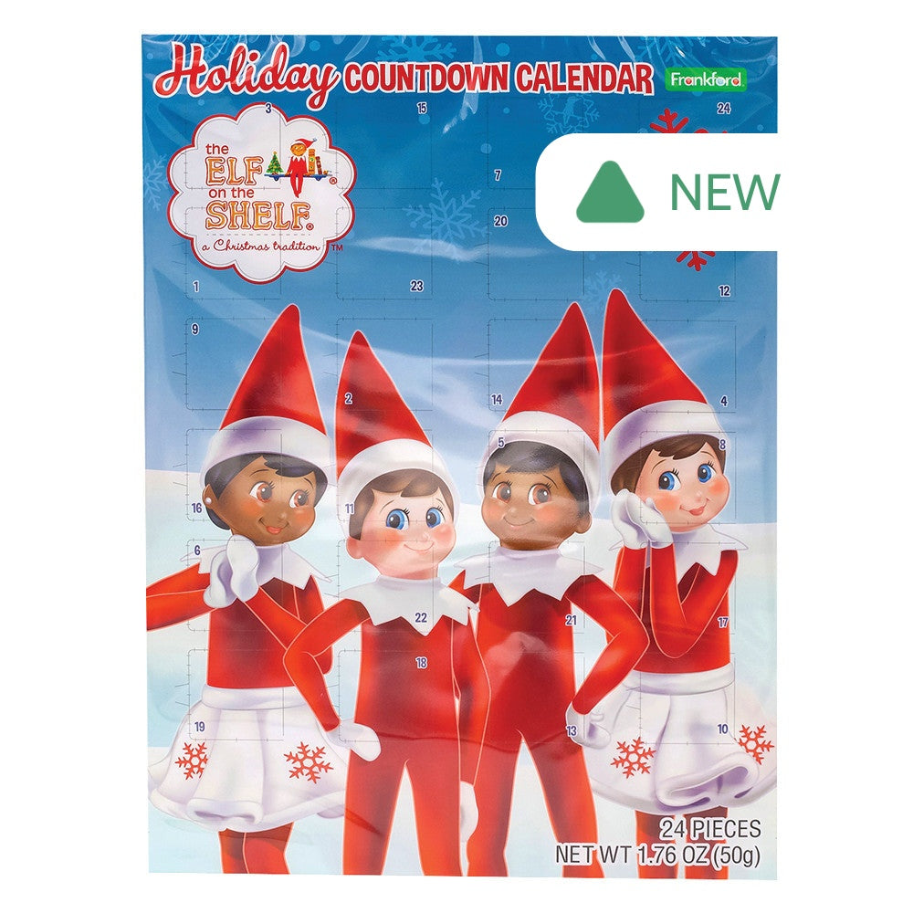 Wholesale Elf On The Shelf Advent Calendar Milk Chocolate 1.76 Oz- Bulk
