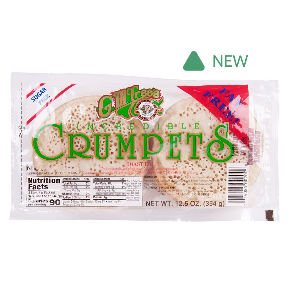 Wholesale G. Mccree'S Plain Crumpets 12.5 Oz Bag- Bulk