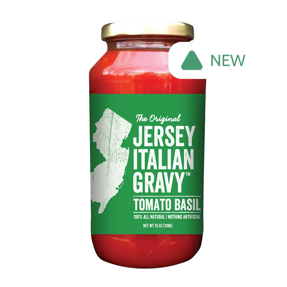 Wholesale Jersey Italian Gravy Tomato Basil 24 Oz Jar- Bulk