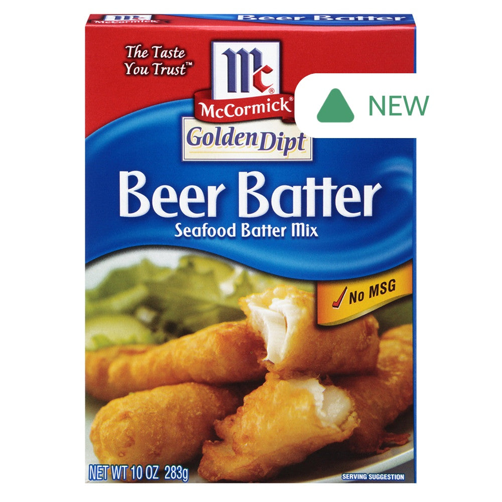 Wholesale Mccormick Golden Dipt Beer Batter Mix 10 Oz Box- Bulk