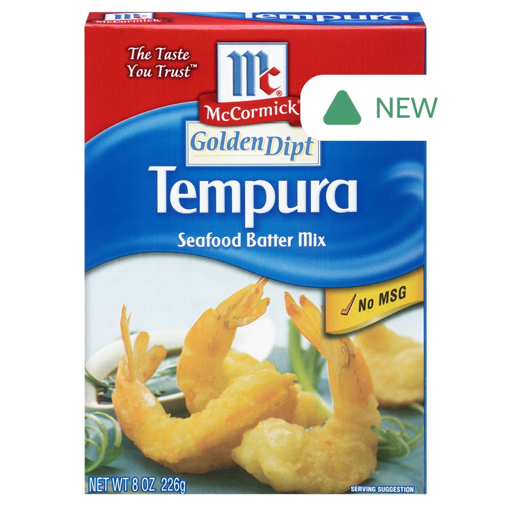 Wholesale Mccormick Golden Dipt Tempura Batter Mix 10 Oz Box- Bulk