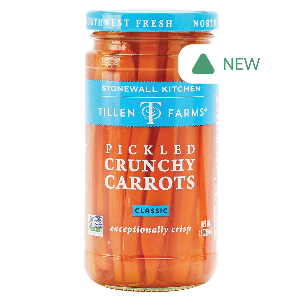 Wholesale Tillen Farms Crispy Carrots 12 Oz Jar- Bulk
