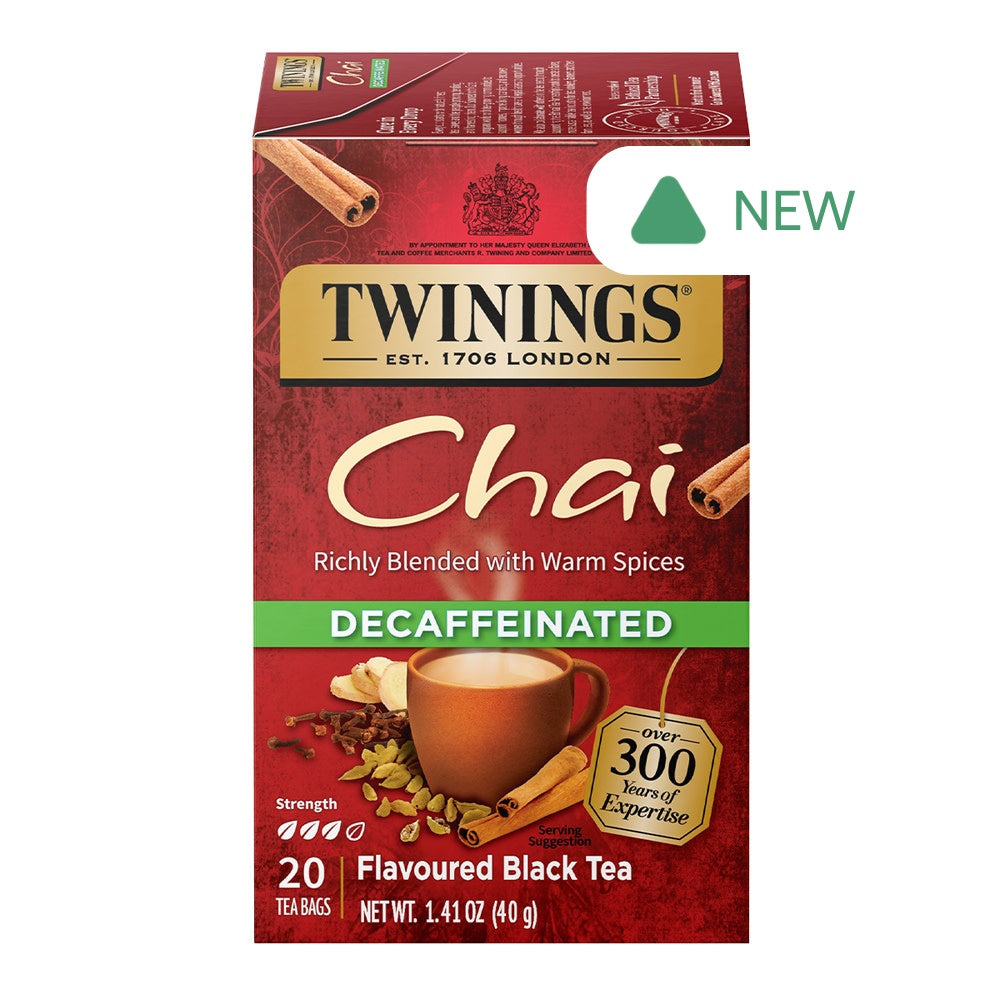 Wholesale Twinings Decaf Chai Tea 20 Ct Box- Bulk