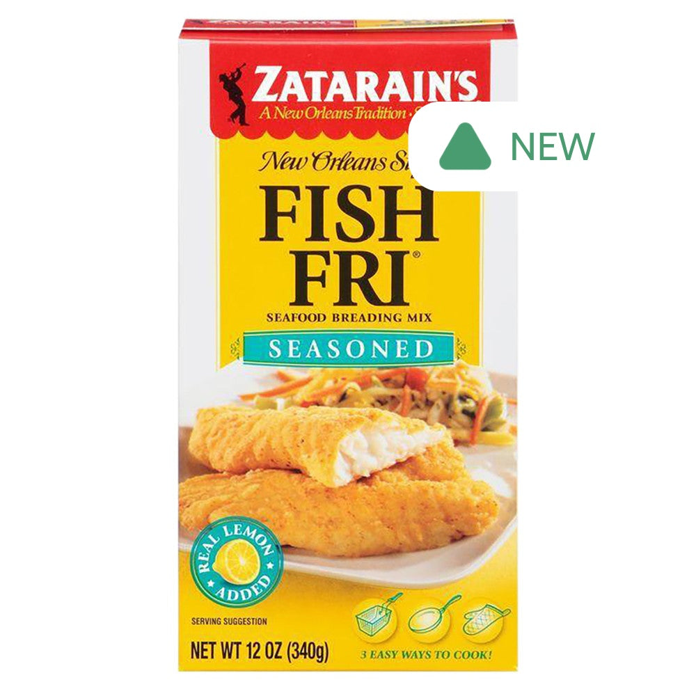Wholesale Zatarains Seasoned Fish Fri 12 Oz Box- Bulk