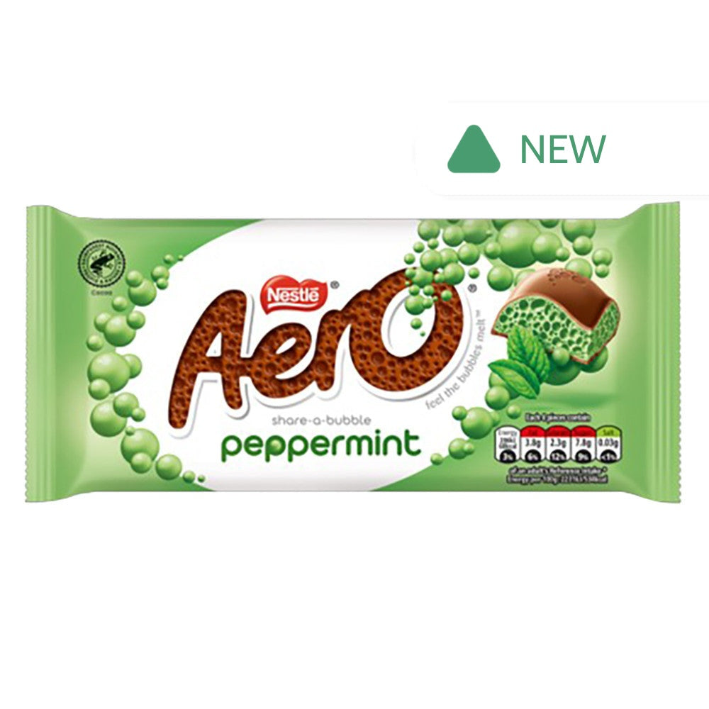 Wholesale Nestle Aero Peppermint Share-A-Bubble Bar 3.17 Oz- Bulk