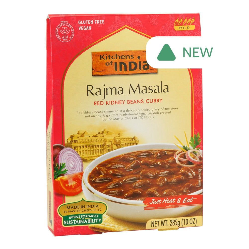 Wholesale Kitchens Of India Rajma Masala Red Kidney Beans Curry 10 Oz- Bulk