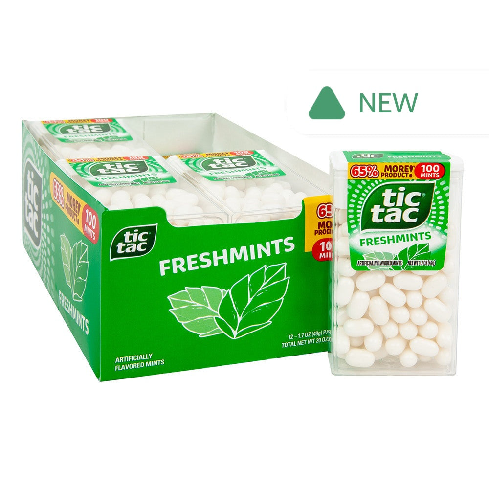 Wholesale Tic Tac Freshmints 1.7 Oz- Bulk