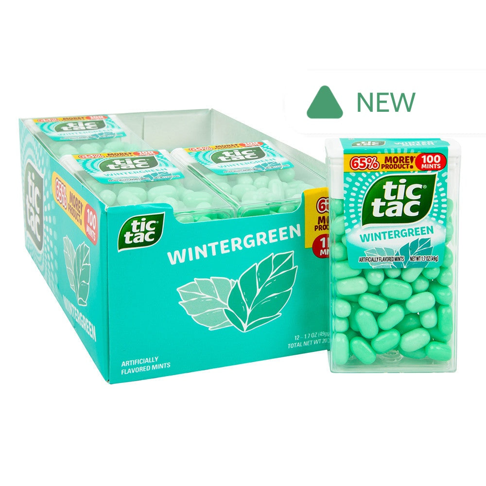 Wholesale Tic Tac Wintergreen 1.7 Oz- Bulk