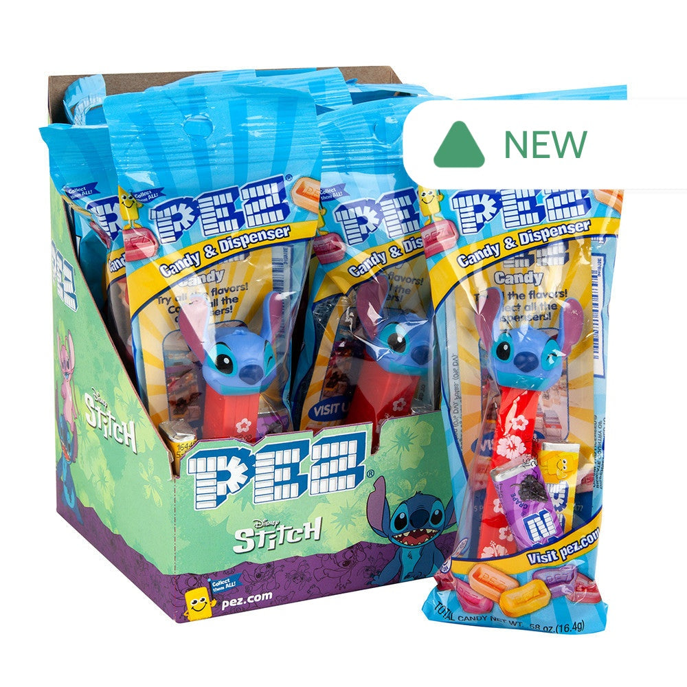 Wholesale Stitch Pez Assorted 0.58 Oz- Bulk