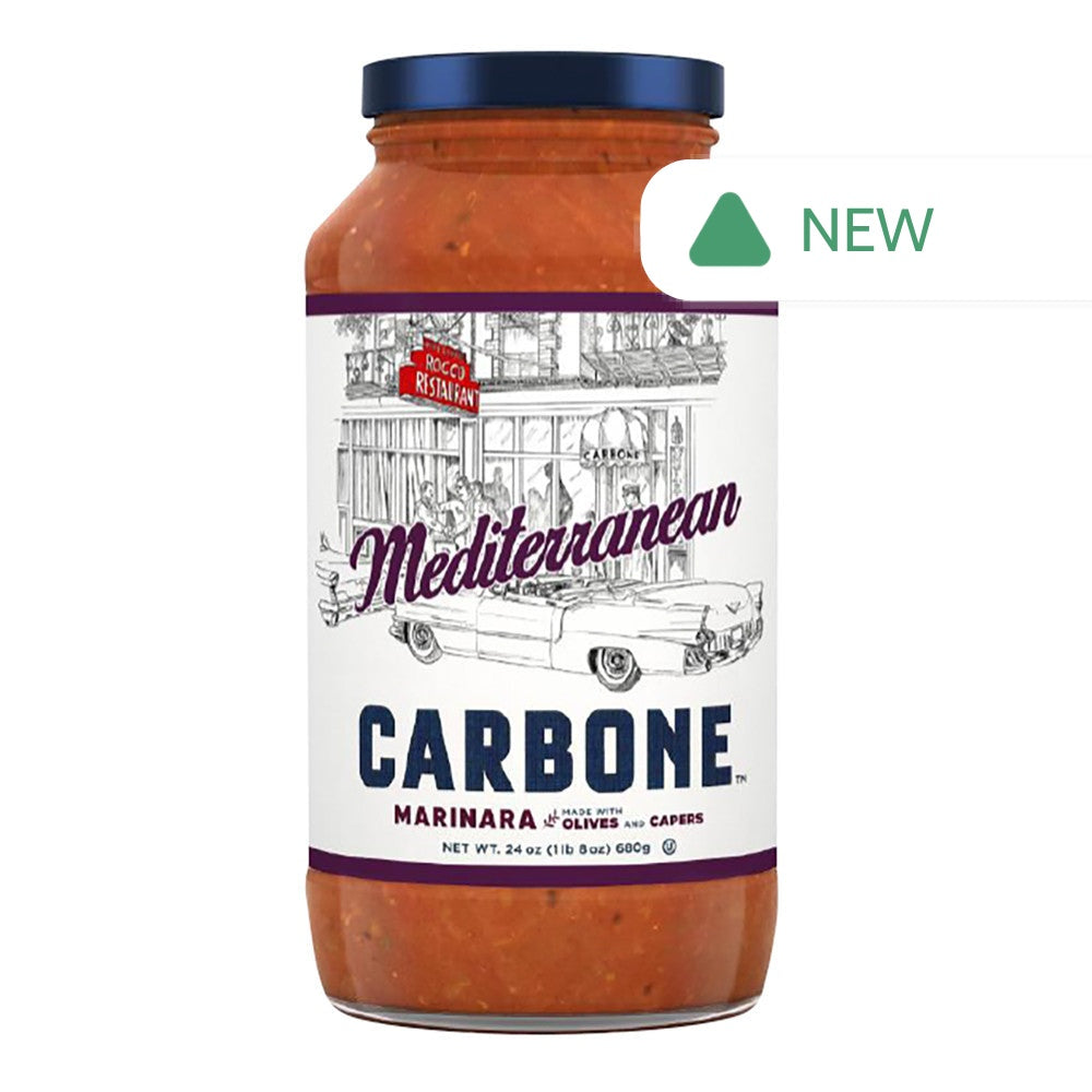 Wholesale Carbone Mediterranean Olives And Capers Marinara Sauce 24 Oz Jar- Bulk