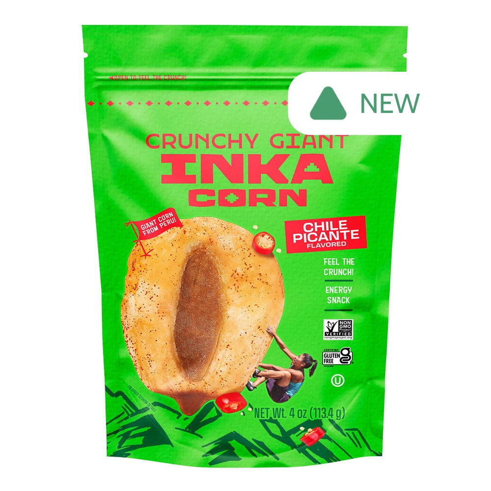 Wholesale Inka Crunchy Giant Chile Picante Corn 4 Oz Bag- Bulk