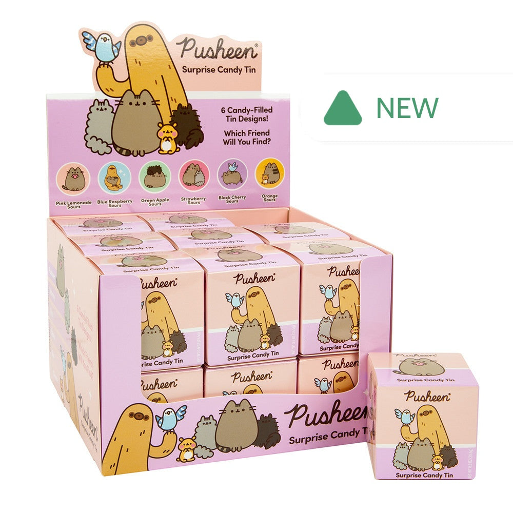 Wholesale Pusheen Surprise Candy Blind 0.9 Oz Tin- Bulk