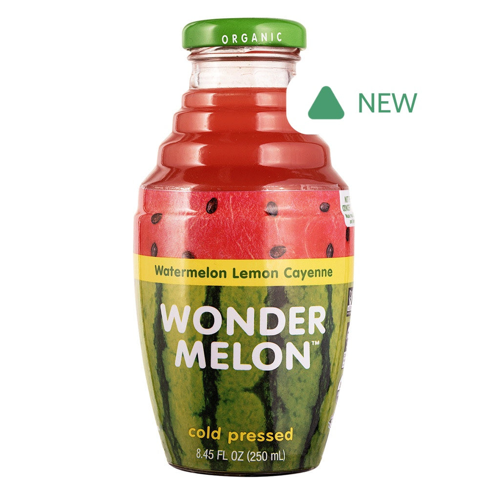 Wholesale Wonder Melon Watermelon Juice Lemon Cayenne 8.45 Oz Bottle- Bulk