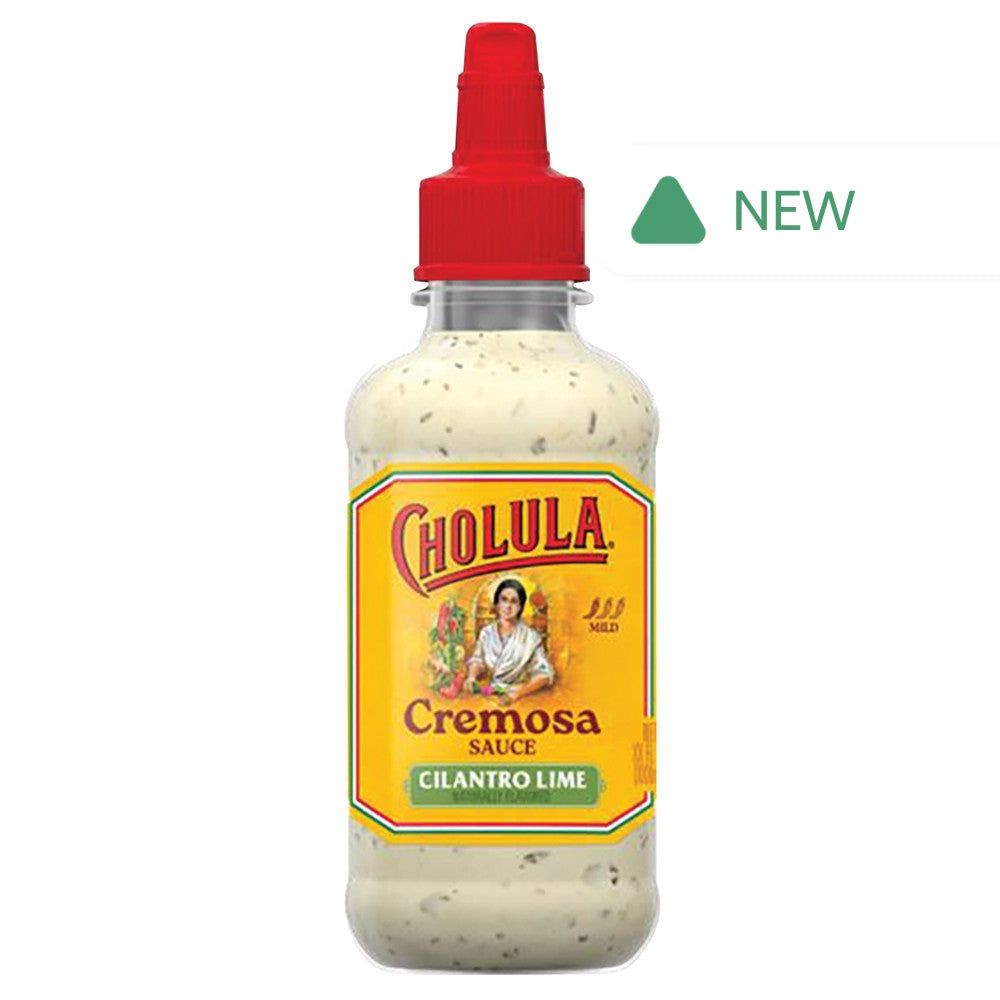 Wholesale Cholula Cilantro Lime Cremosa 8 Oz Bottle- Bulk