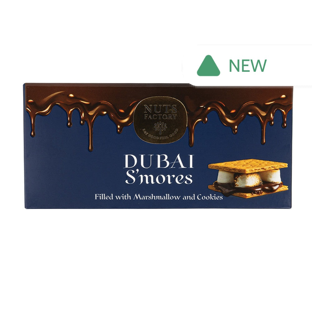 Wholesale Nuts Factory Dubai Chocolate S’Mores Bar 6.6 Oz- Bulk