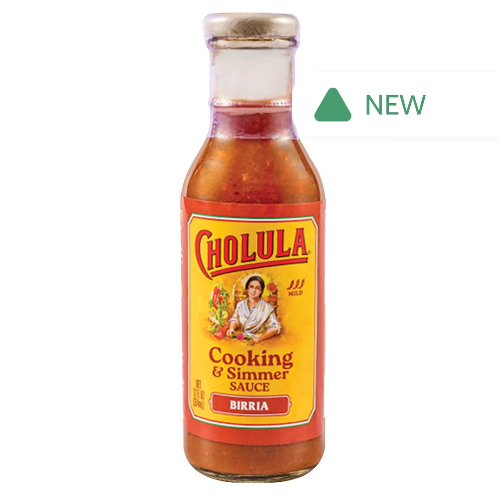 Wholesale Cholula Birria Cooking & Simmer Sauce 12 Oz Bottle- Bulk