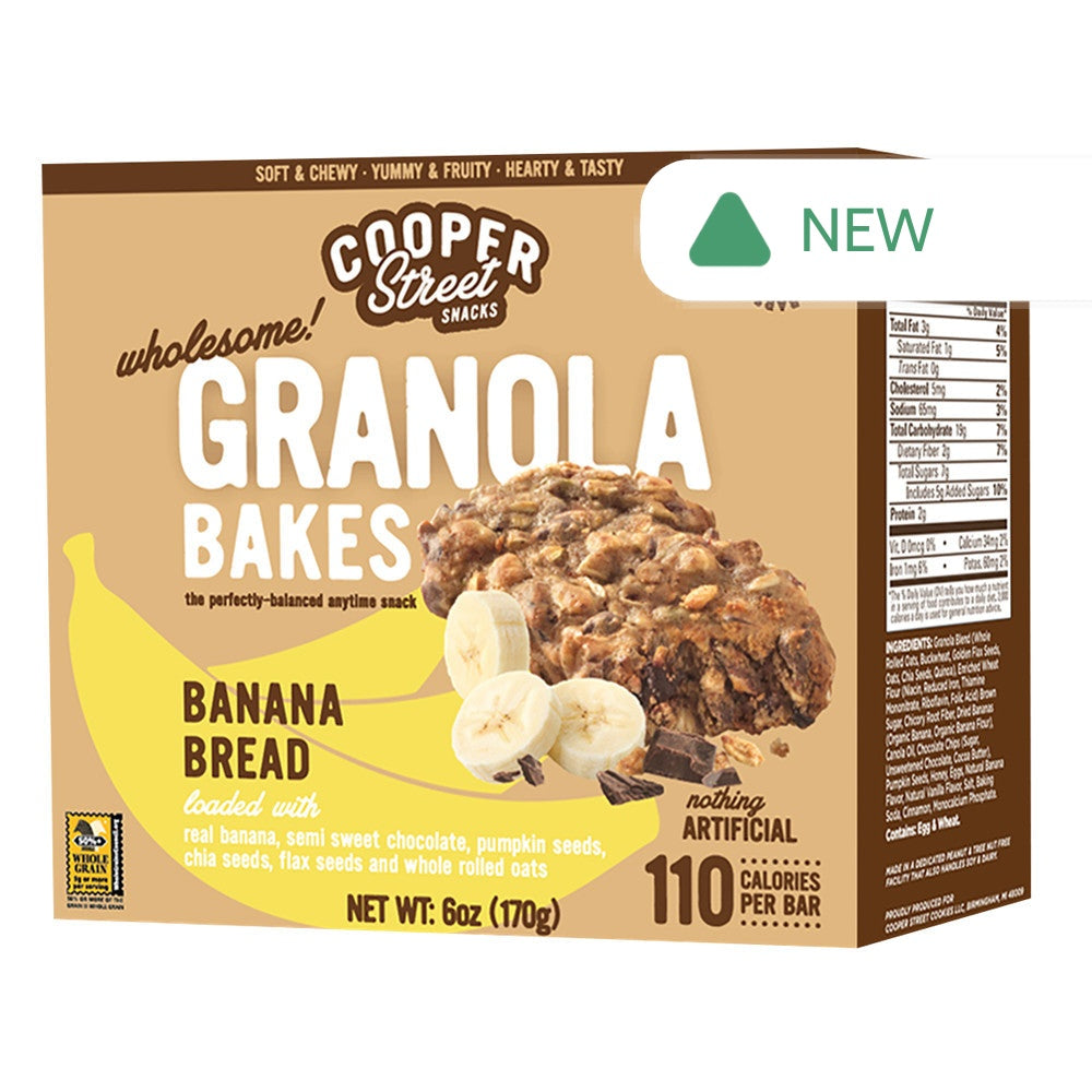 Wholesale Cooper Street Banana Bread Granola Bakes 6 Oz Box- Bulk