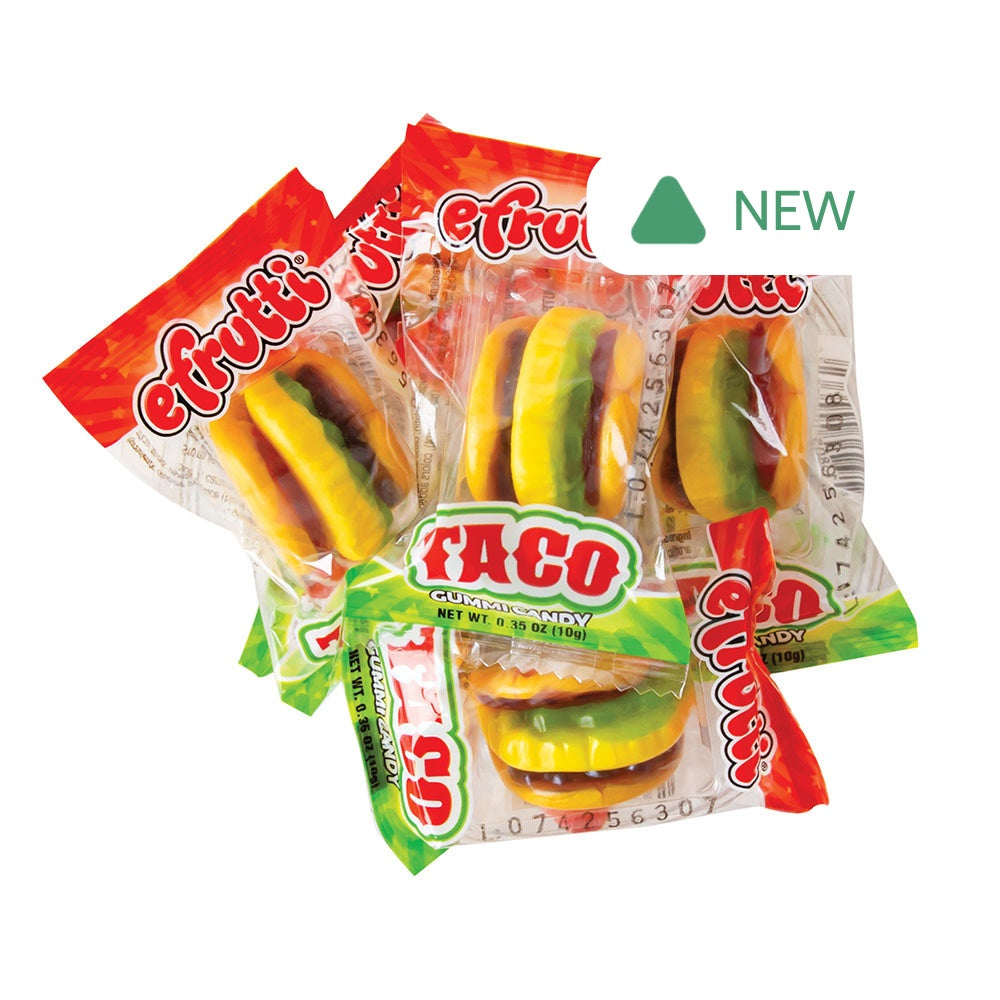 Wholesale Efrutti Gummi Taco 0.32 Oz- Bulk