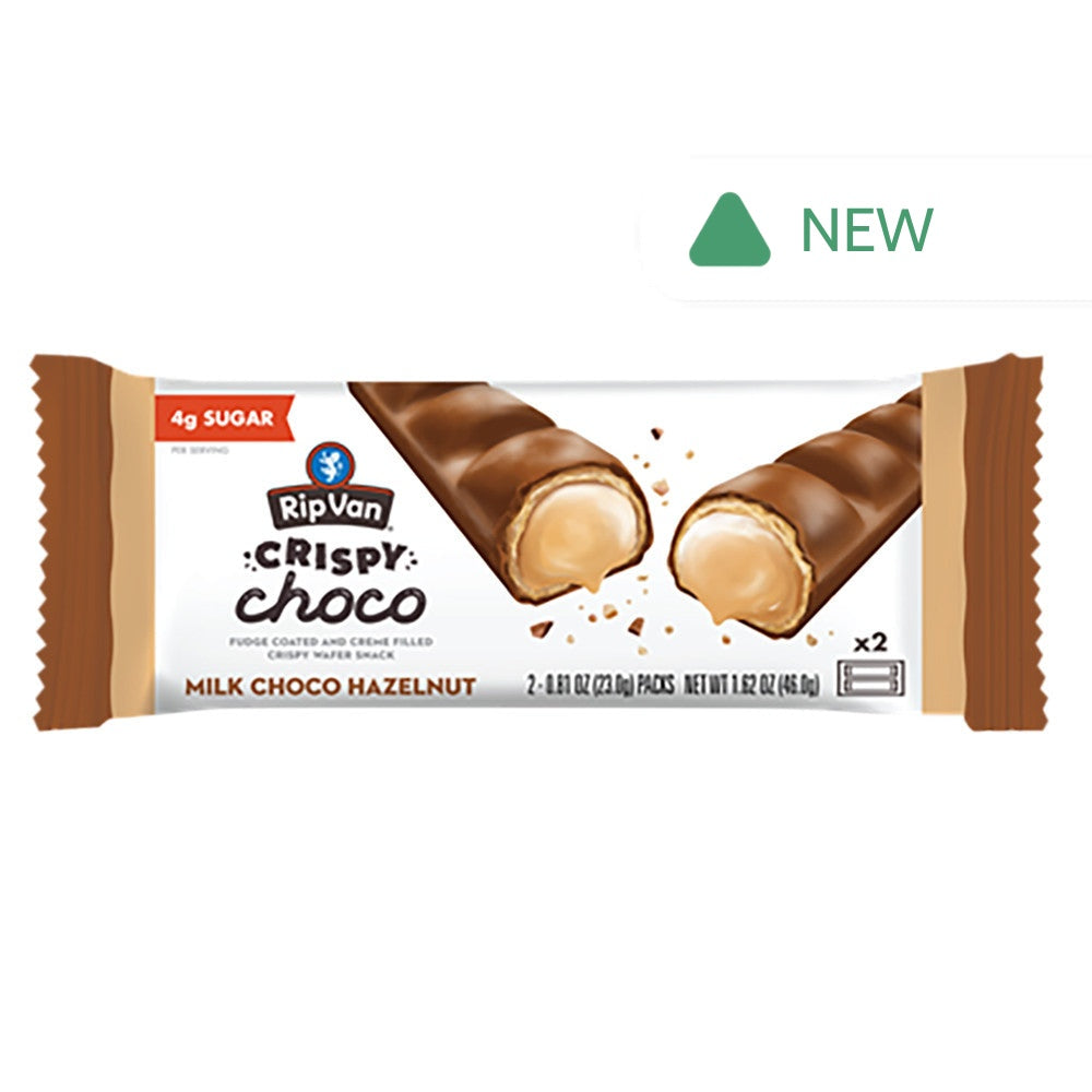 Wholesale Rip Vanilla - Crispy Milk Chocolate Hazelnut - 1.62Oz- Bulk