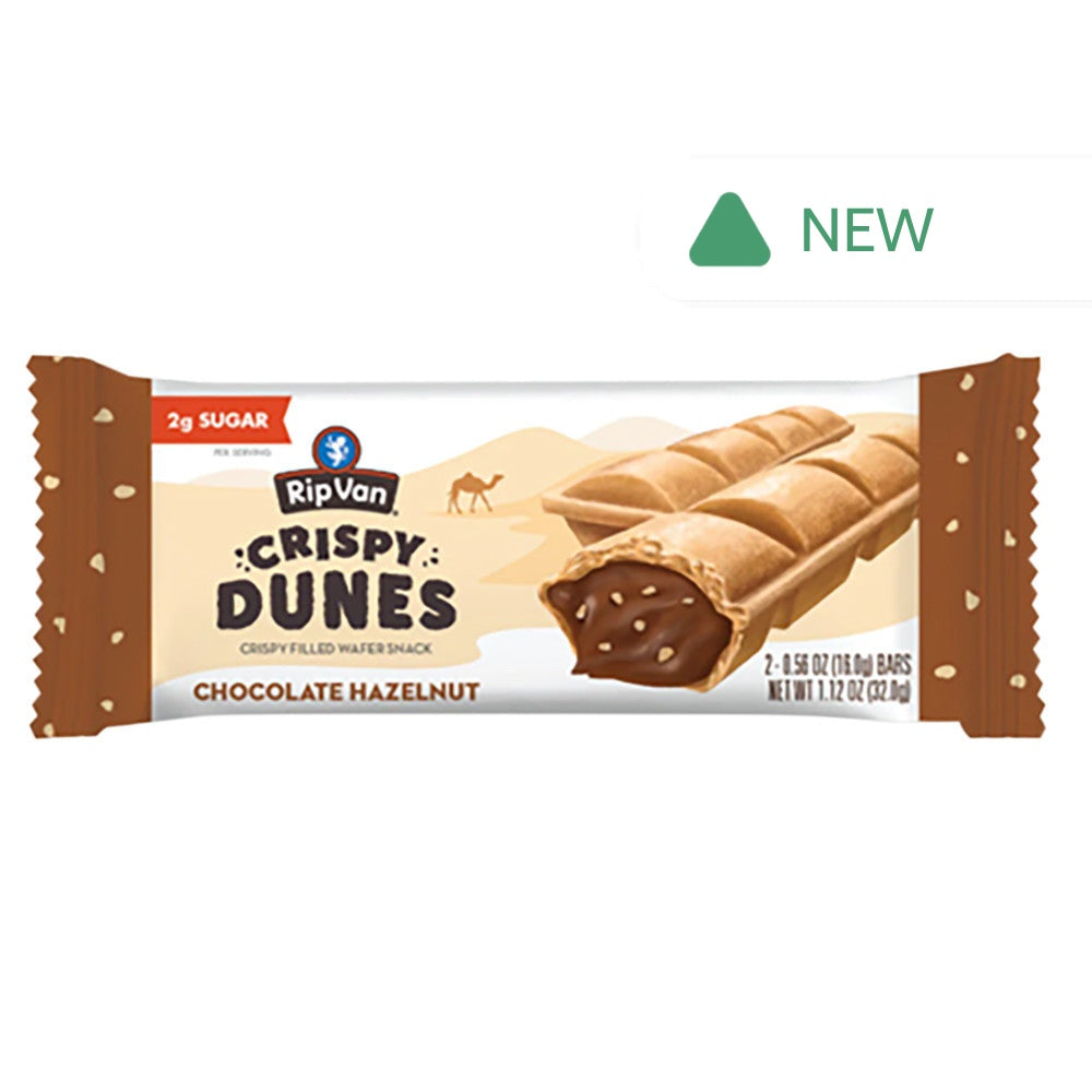 Wholesale Rip Vanilla - Crispy Dunes Chocolate Hazelnut - 1.12Oz- Bulk