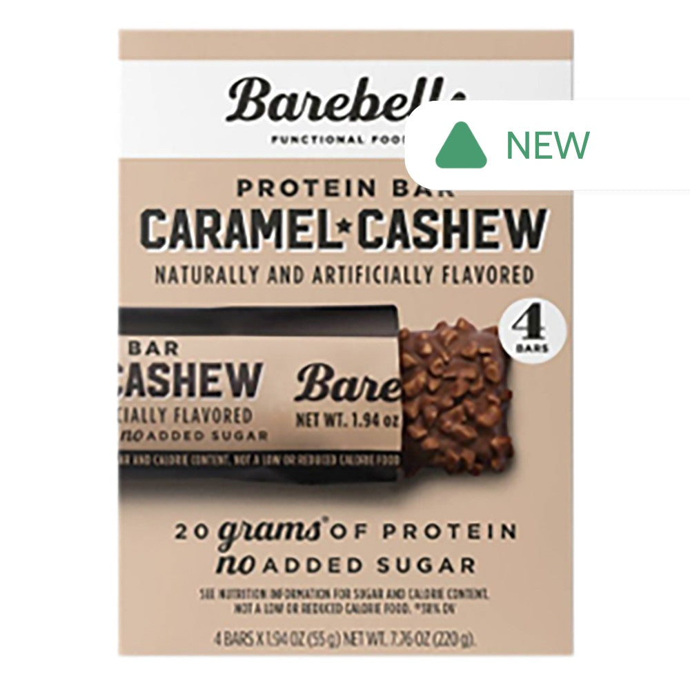 Wholesale Barebells - Cashew Bars (4Ct) - 7.76Oz- Bulk