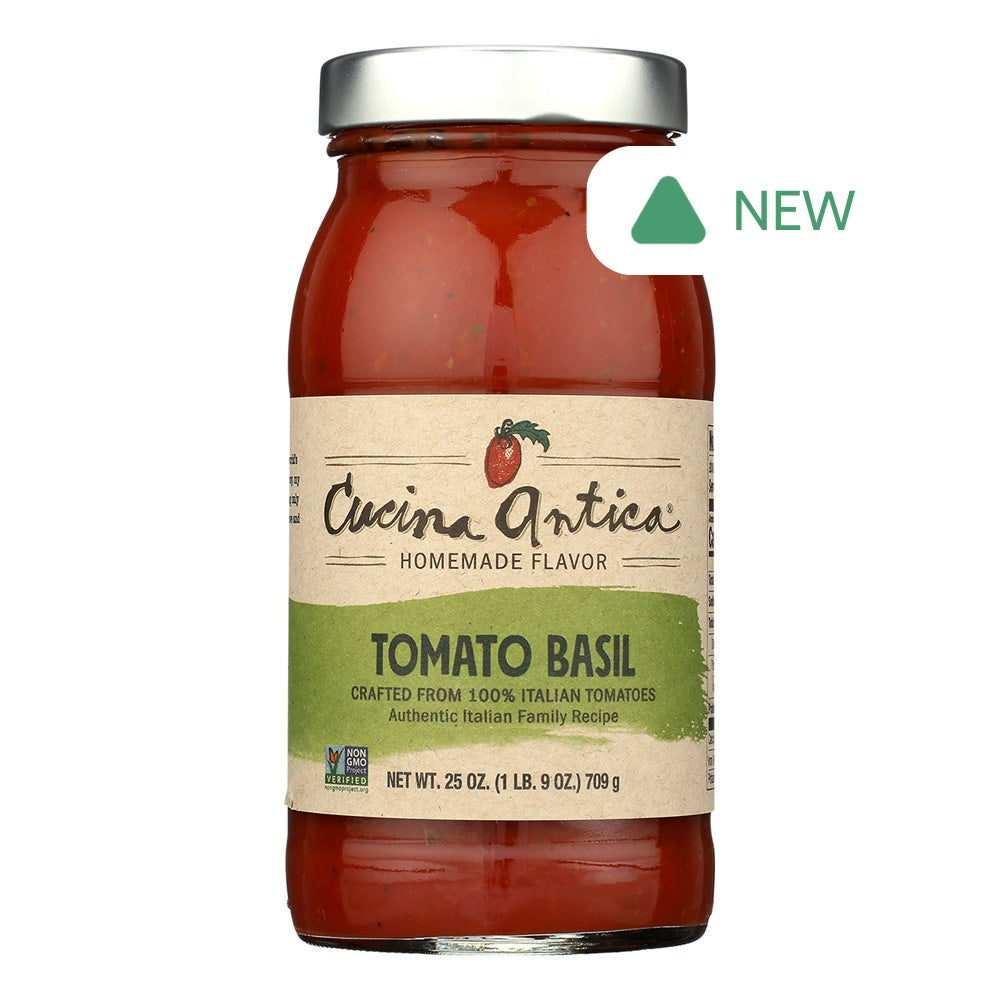 Wholesale Cucina Antica - Tomato Basil Sauce - 25Oz- Bulk