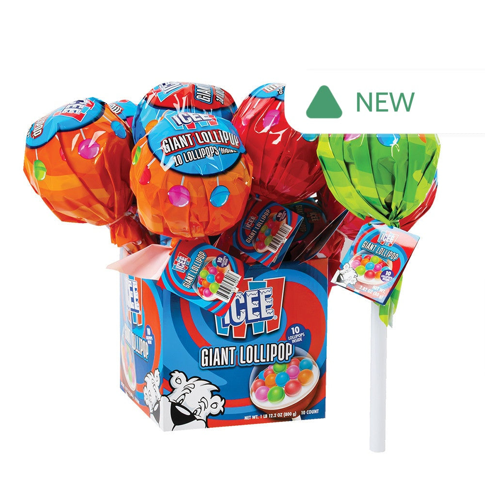Wholesale Icee Giant Lollipop 2.8 Oz- Bulk