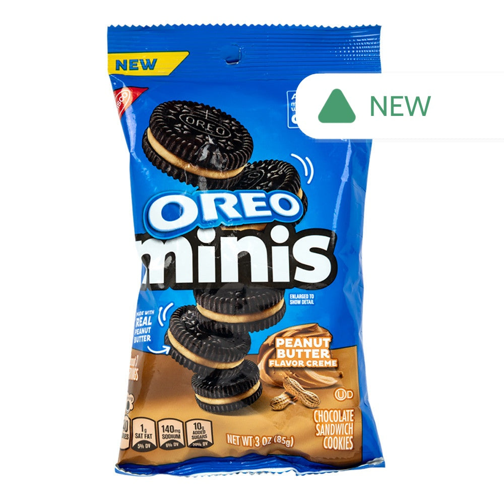 Wholesale Oreo Peanut Butter Minis 3 Oz Peg Bag- Bulk
