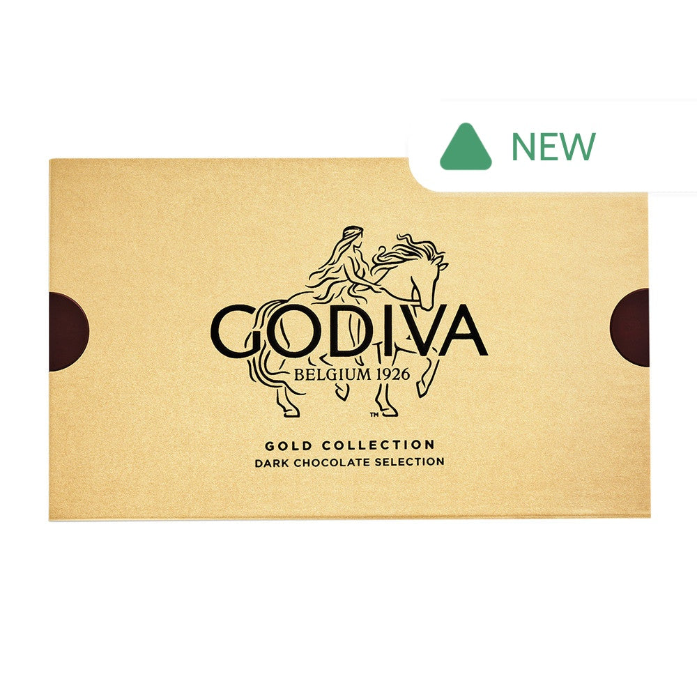 Wholesale Godiva Gold Collection Dark Chocolate Assortment 15 Piece 6.2 Oz Box- Bulk