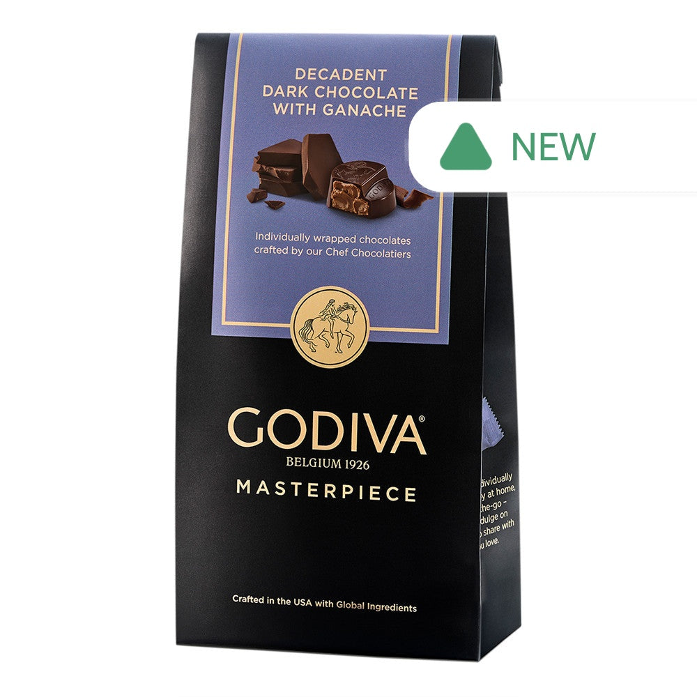 Wholesale Godiva Masterpiece Dark Chocolate With Ganache 4.1 Oz Bag- Bulk