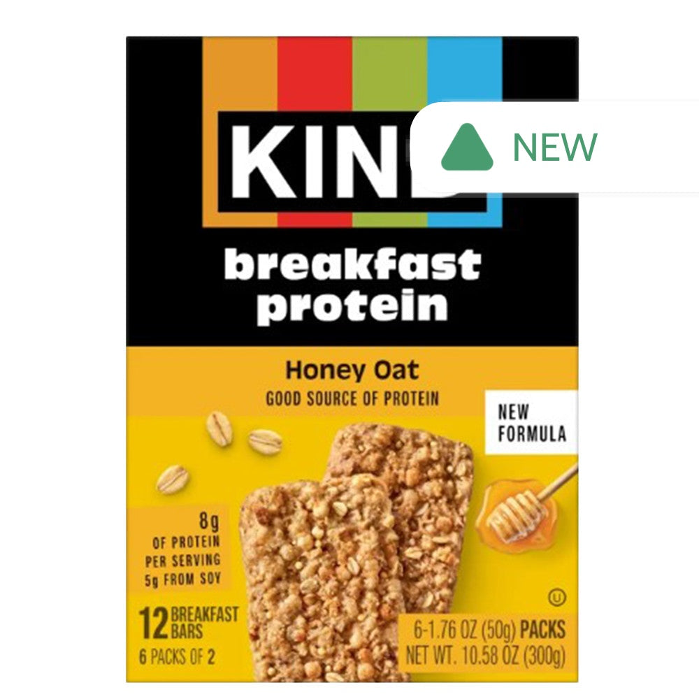 Wholesale Kind - Breakfast Bar - Protein Honey(6Ct) - 10.58Oz- Bulk