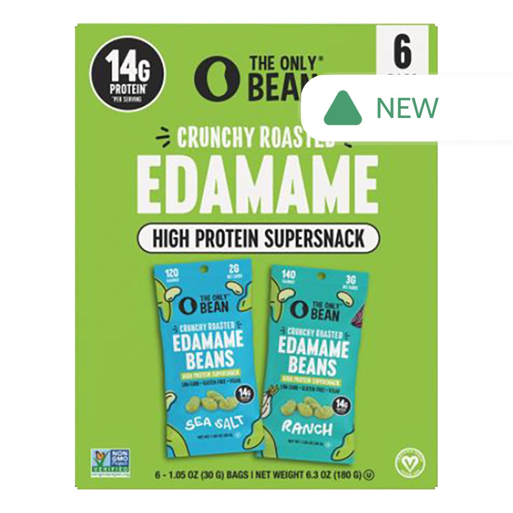 Wholesale The Only Bean - Edamame - Ss& Ranch(6Ct) - 6.3Oz- Bulk