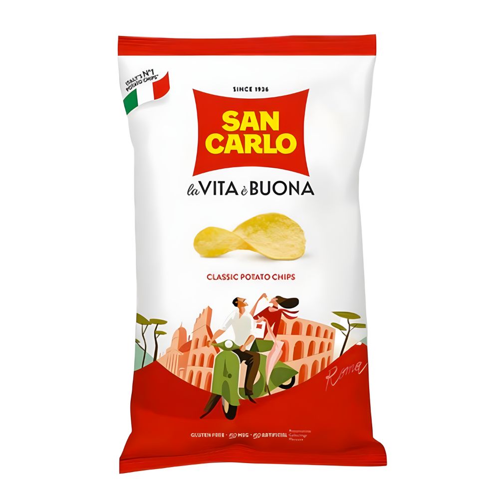 Wholesale San Carlo Case Italian Potato Chips- Bulk