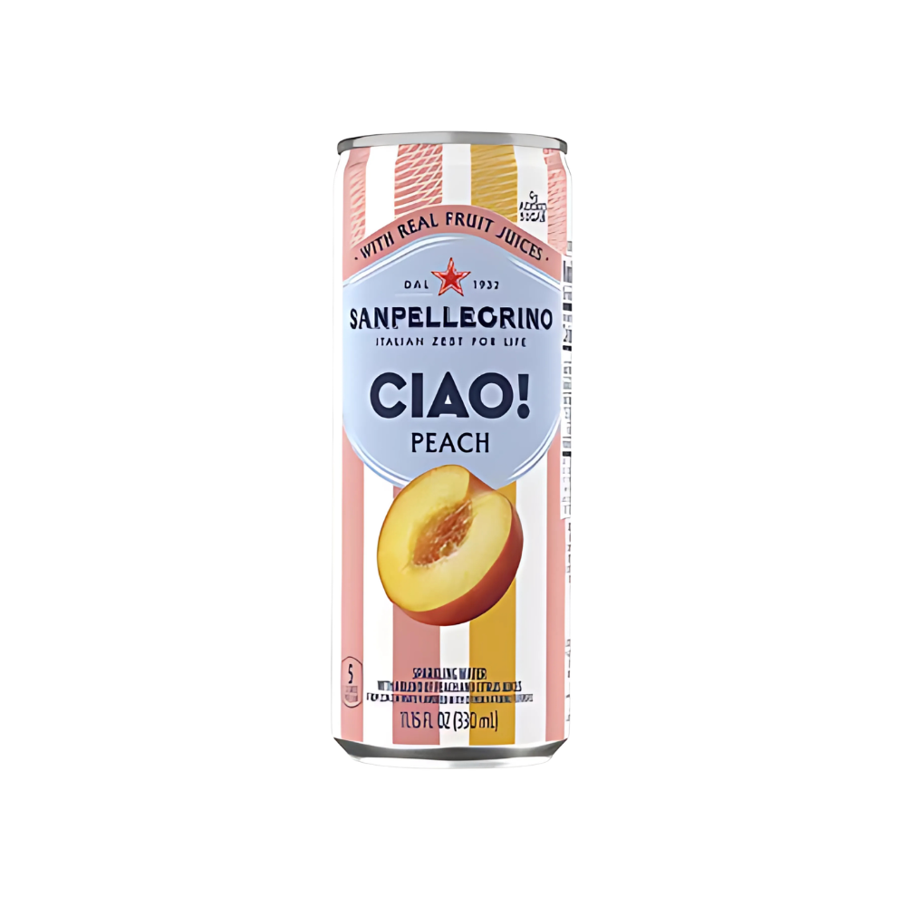 Wholesale Sanpellegrino Case Sparkling Peach Beverage- Bulk