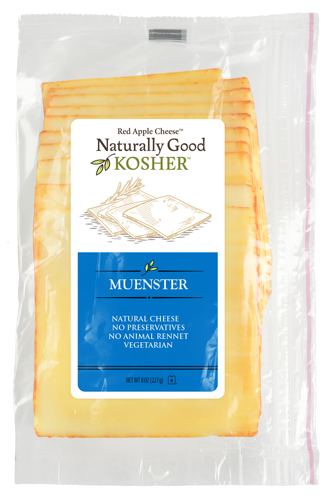 Wholesale Naturally Good Kosher Slc Muenster- Bulk