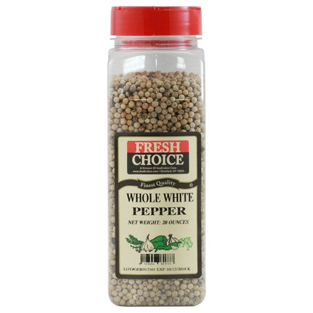 Wholesale Fresh Choice Each Whole White Pepper- Bulk