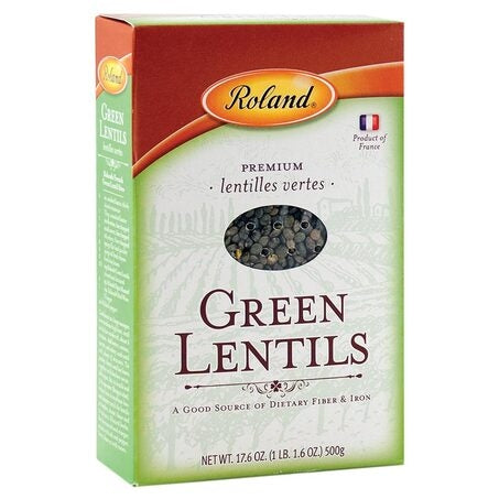 Wholesale Roland Case Dry French Green Lentils- Bulk