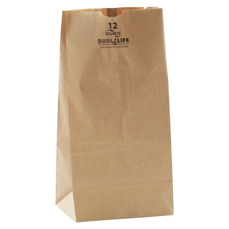 Wholesale Duro Case Brown Paper Bag #12- Bulk