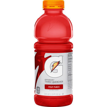 Wholesale Gatorade Wide Mouth Fruit Punch Gatorade 20oz- Bulk