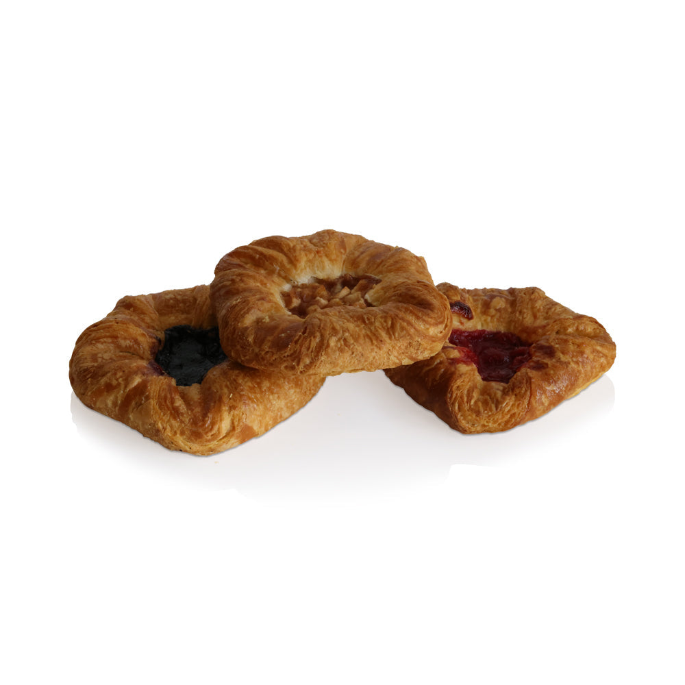 Wholesale Simply Del. Case Assorted Fruit Danish- Bulk