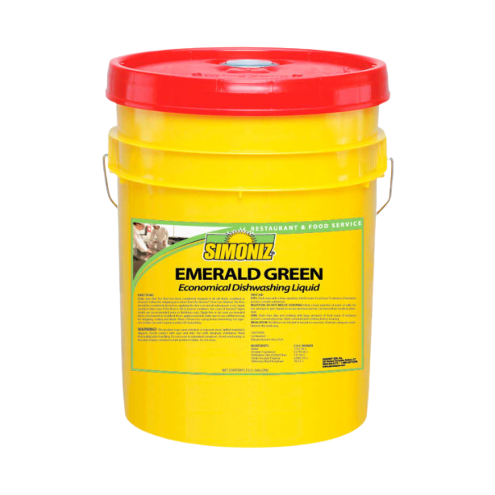 Wholesale Simoniz Emeralda Green Liquid Detergent | 5 gallon pail- Bulk