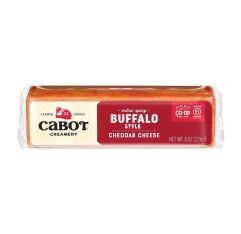 Wholesale Cabot Hot Buffalo Wing Cheddar Bar 8 Oz- Bulk