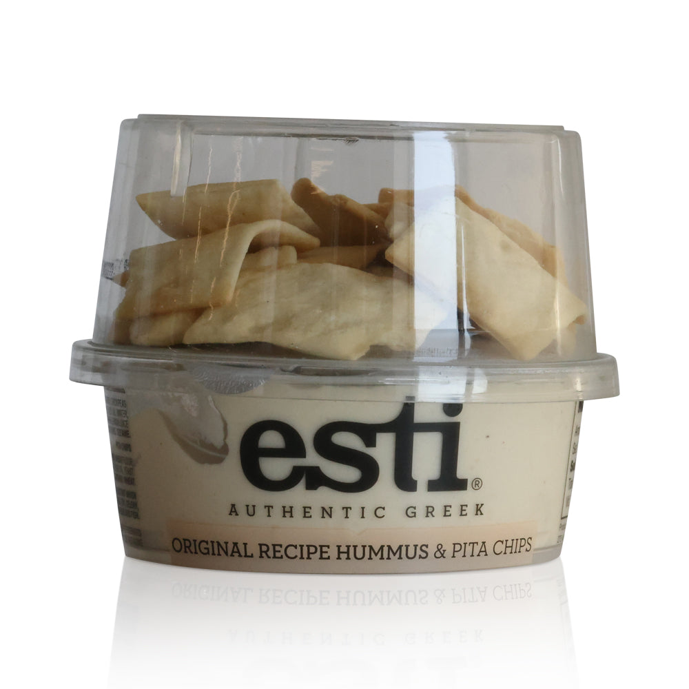 Wholesale Esti Original Hummus Cup With Pita Chips | 4.6 oz- Bulk